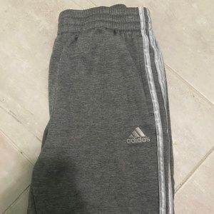Adidas Gray Joggers - L